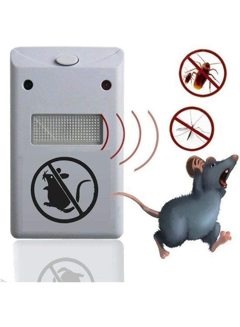 Ultrasonic Mouse & Rat Repellent , Safe Chemical Free Pest Control for Homes, Offices & Warehouses, Plug in, Wide Coverage up to 120 Sq. Ft. - Image 2